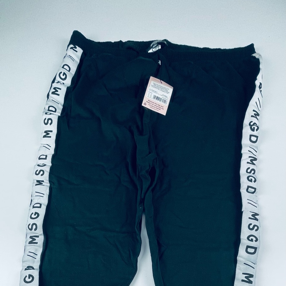 PLUS SIZE MSGD FUL LENGTH LEGGING black